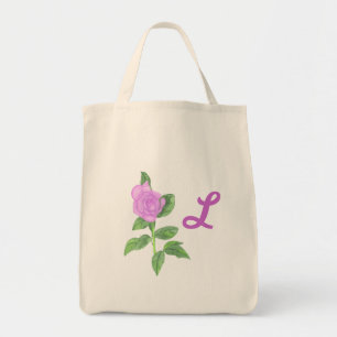 Tableau Rose lavande, Sacs fourre-tout Monogrammes