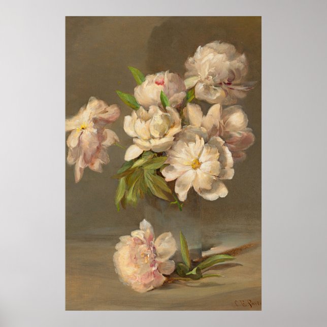 Tableau Rose vintage (Devant)