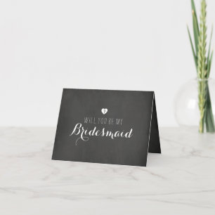Tableau vous serez ma carte de demoiselle