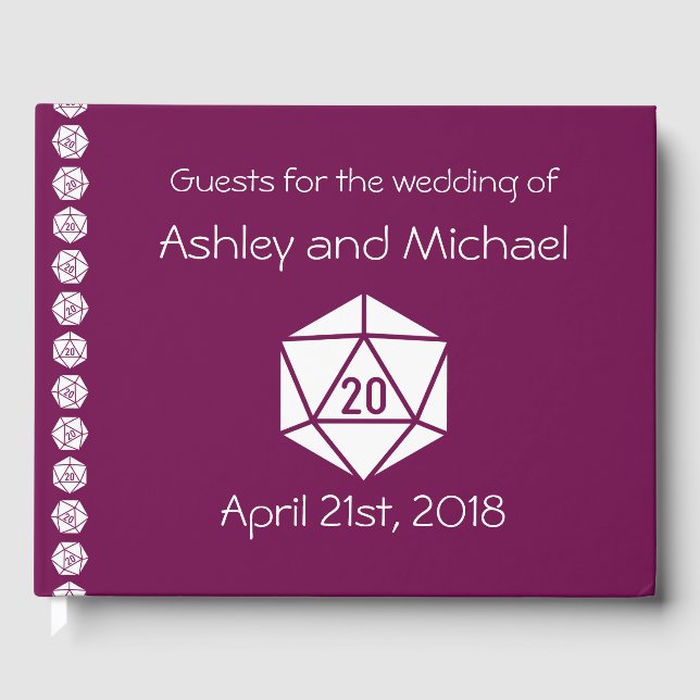 Tabletop Chic in Wine Livre d'invité (Recto)