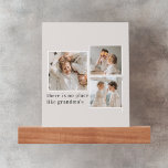 Tablette Pour Photos Collage Photo & Quote Best Grandma Gift<br><div class="desc">A Collage Photo & Quote Best Grandma Gift is a thoughtful and personalized present for a beloved grandmother. This gift typically includes a collage of photos that feature the grandma, her children, grandchildren, and other loved ones. The photos are arranged in a creative and artistic manner, with different sizes and...</div>