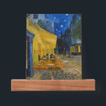 Tablette Pour Photos Vincent van Gogh - Café Terrasse en soirée<br><div class="desc">Café Terrasse sur la Place du Forum à la Nuit - Vincent van Gogh,  1888</div>
