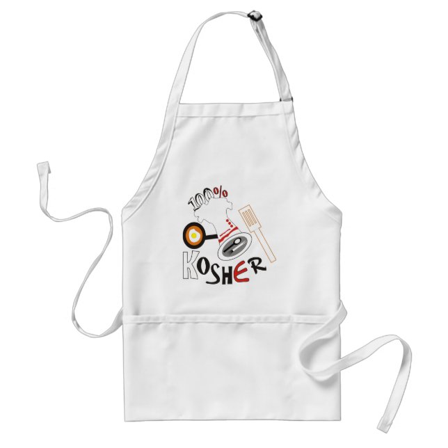 Tablier 100% Kosher (Devant)