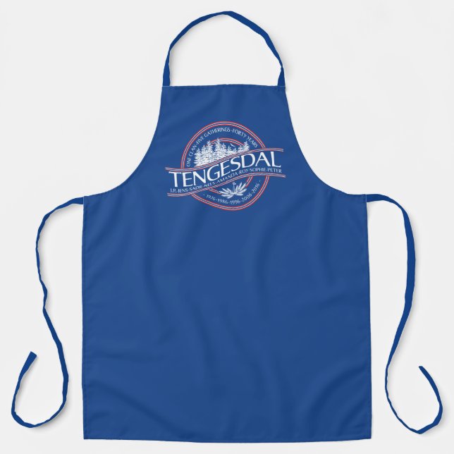 Tablier 2016 Tengesdal Reunion Apron (Recto)