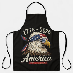 Tablier 250 ans d'Amérique 1776 2026 Aigle Vintage