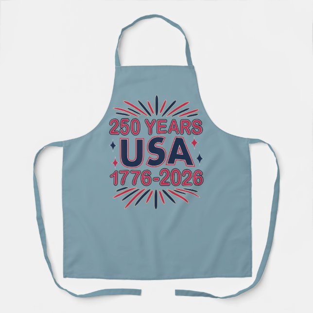 Tablier 250 ans États-Unis | 1776–2026 Semiquincentenaire (Recto)