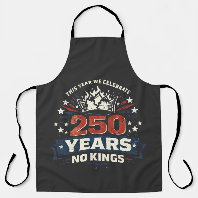 Tablier 250 Ans Pas De Rois Patriotique (Recto)