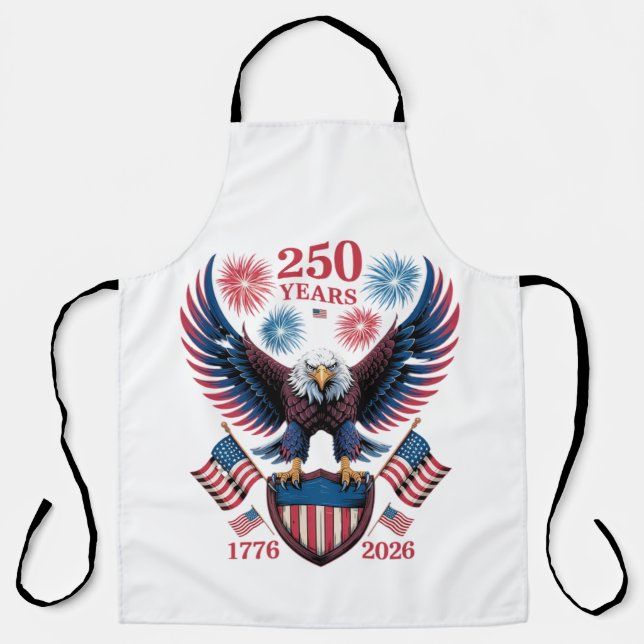 Tablier 250e anniversaire 250 ans États-Unis 1776 (Recto)
