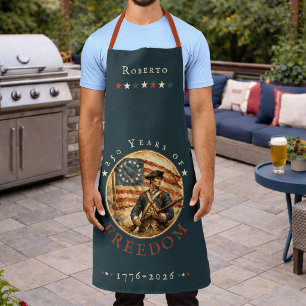 Tablier 250e anniversaire Soldat révolutionnaire Liberté