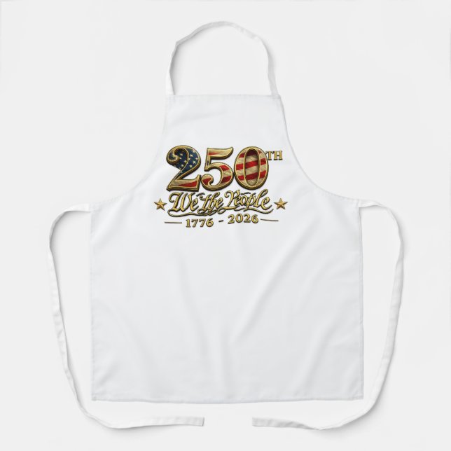 Tablier 250e We the People 1776 - 2026 (Recto)