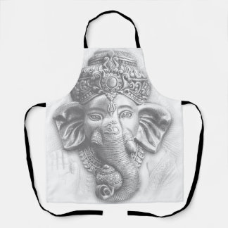 Tablier 3d Seigneur Ganesha - Om