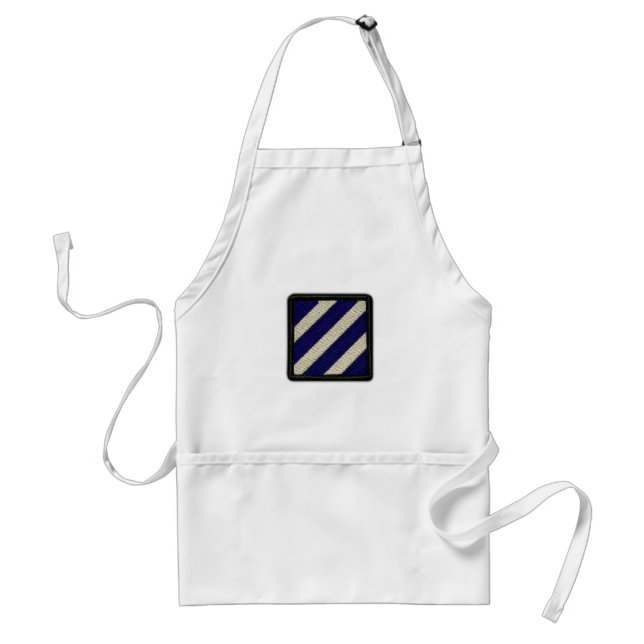 Tablier 3e division d'infanterie patch vets barbecue apron (Devant)