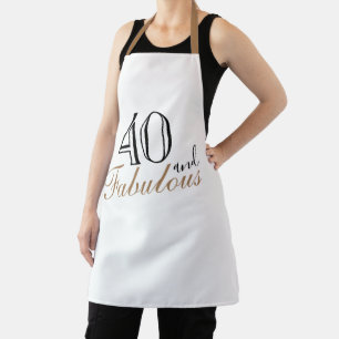Tablier 40 et fabuleux Anniversaire moderne et élégant