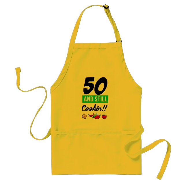 Tablier 50 et toujours Cookin (Devant)