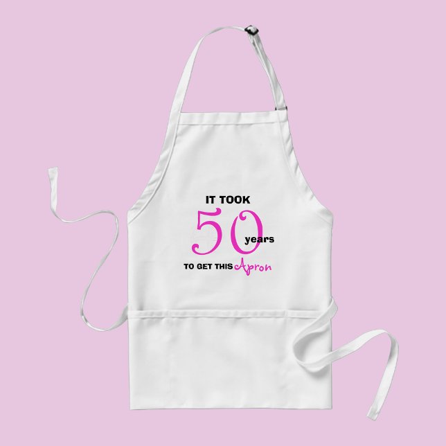 Tablier 50e anniversaire Cadeaux Apron - Drôle (Créateur téléchargé)