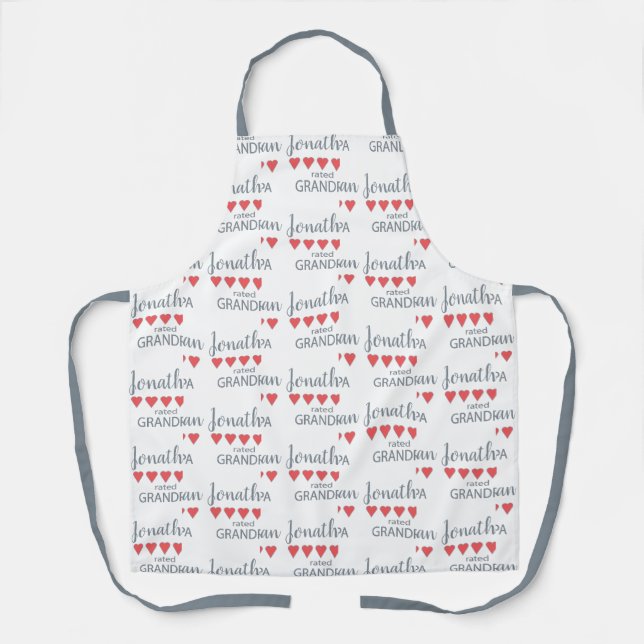 Tablier 5 Grand-père coeur (Recto)