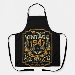 Tablier 75 ans Vintage 1947 75e anniversaire