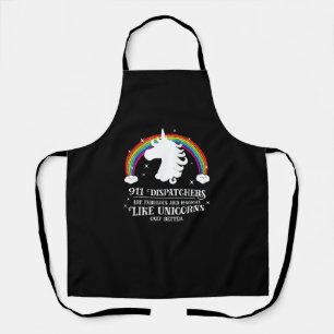 Tablier 911 Dispatchers Fabulous Magical Like Unicorns Fun
