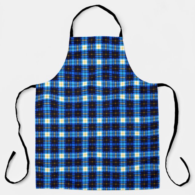 Tablier À damiers bleu (Recto)