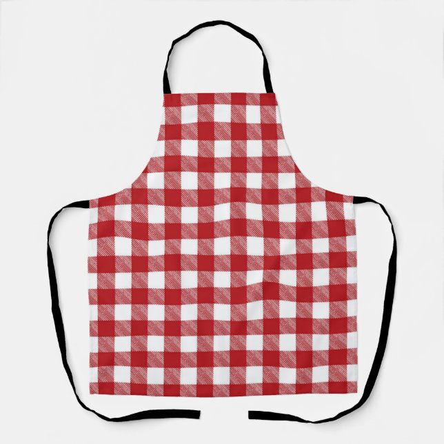 Tablier à damiers motif (Recto)