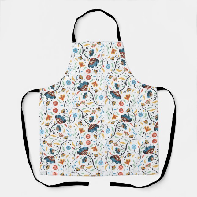 Tablier à fleurs (Recto)