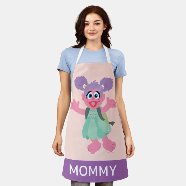 Tablier Abby Cadabby Woodland | Ajouter Votre Nom (Porté)