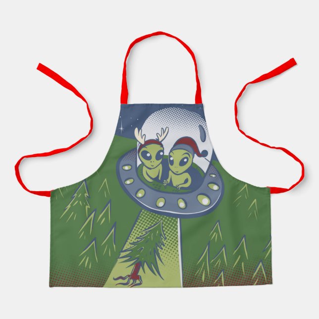 Tablier Abduction de Christmas (Recto)