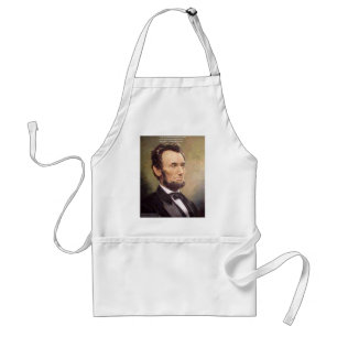 Tablier Abe Lincoln "Wiser Quote Cadeaux Tee - shirt Carte