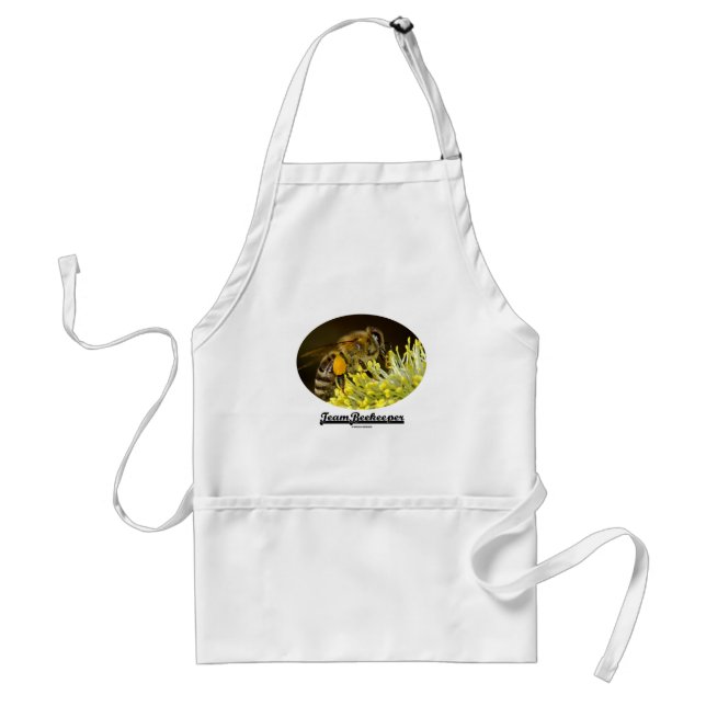 Tablier Abeigneurs d'équipe (Abee Sur Fleur Jaune) (Devant)