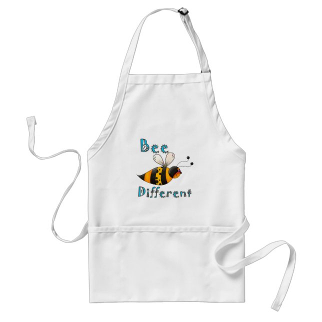 Tablier Abeille Bourdon Tachetée Différente (Devant)