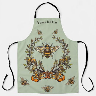 Tablier Abeille fantaisie personnaliser 