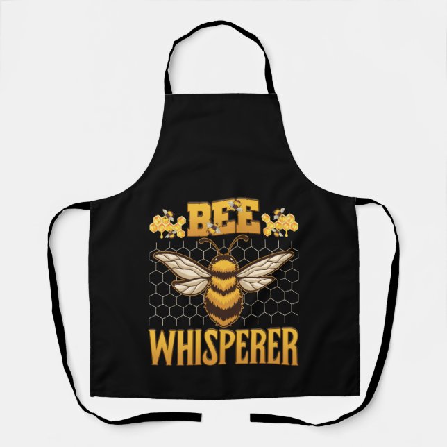 Tablier Abeille Whisperer Abeille Miel Sauver Les Abeilles (Recto)