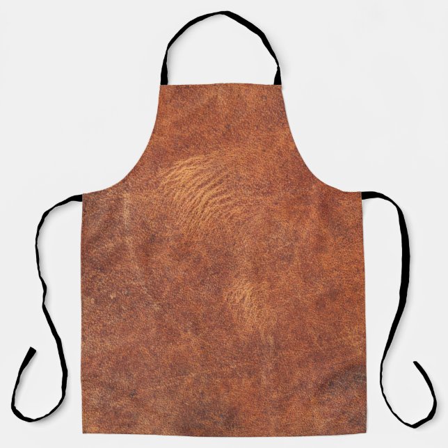 Tablier abstract brown leatture background (Recto)