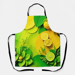 Tablier Abstrait citron citron citron citron citron et l'a
