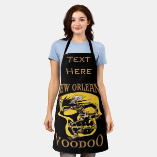 Tablier Abstrait New Orleans Design ajouter du texte, Apro