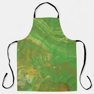 Tablier Abstrait Vert Doux Nashville 2