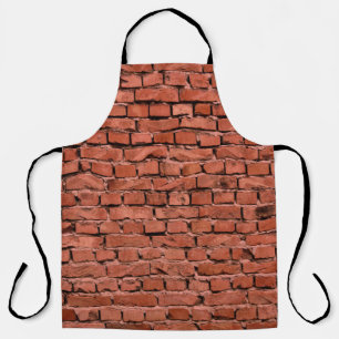 Tablier Abstrait Vieux Mur de brique arrondie Vintage fiss