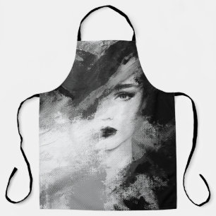 Tablier Abstraite belle femme. illustration de mode. ac