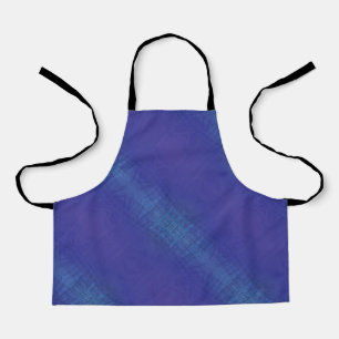 Tablier Acceptation   Motif de Blue Indigo Violet Shibori