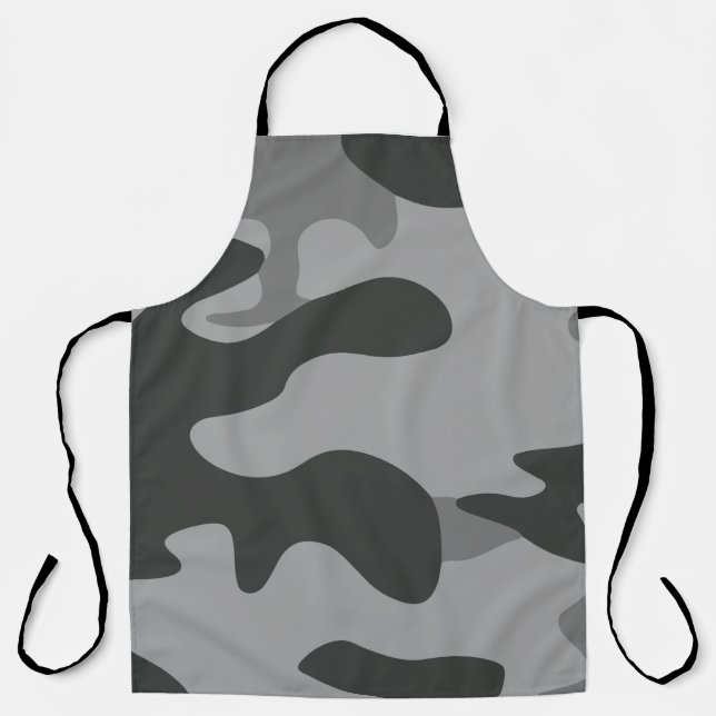 Tablier Accessoires Camouflage Grey (Recto)