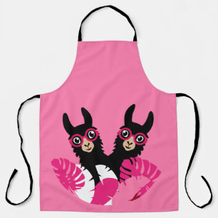 Tablier Accessoires Llama Alpaca amusants