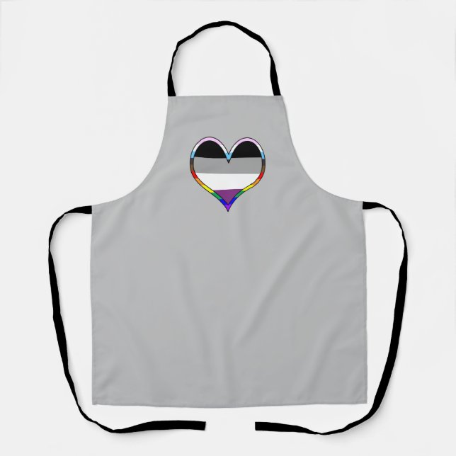 Tablier Ace Pride Heart Apron (Recto)