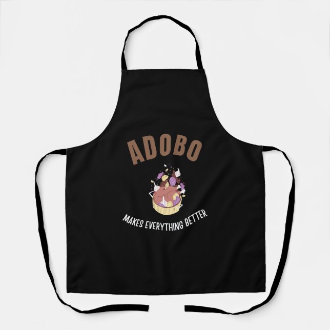 Tablier Adobo rend tout mieux (Recto)