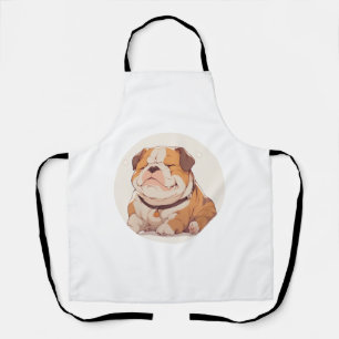 Tablier Adorable Chien-taureau Classique T-shirt