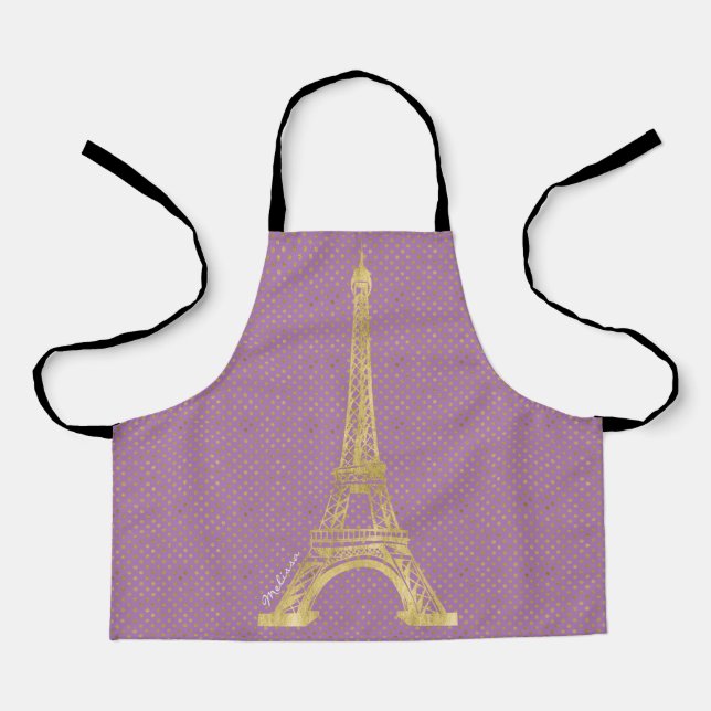 Tablier Adorable Tour Eiffel (Recto)