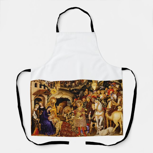 Tablier Adoration des mages par Gentile da Fabriano (Recto)