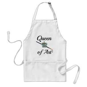 Tablier Adulte Adulte Apron "Queen of Art"