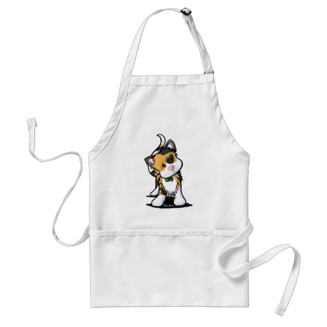 Tablier Adulte KiniArt Calico Kitten (Devant)