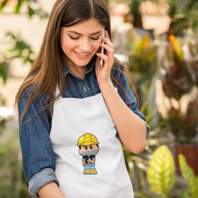 Tablier Adulte ouvrier du bâtiment (Créateur téléchargé)