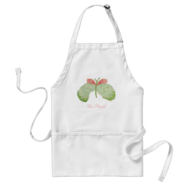 tablier adulte papillon de marguerite (Devant)